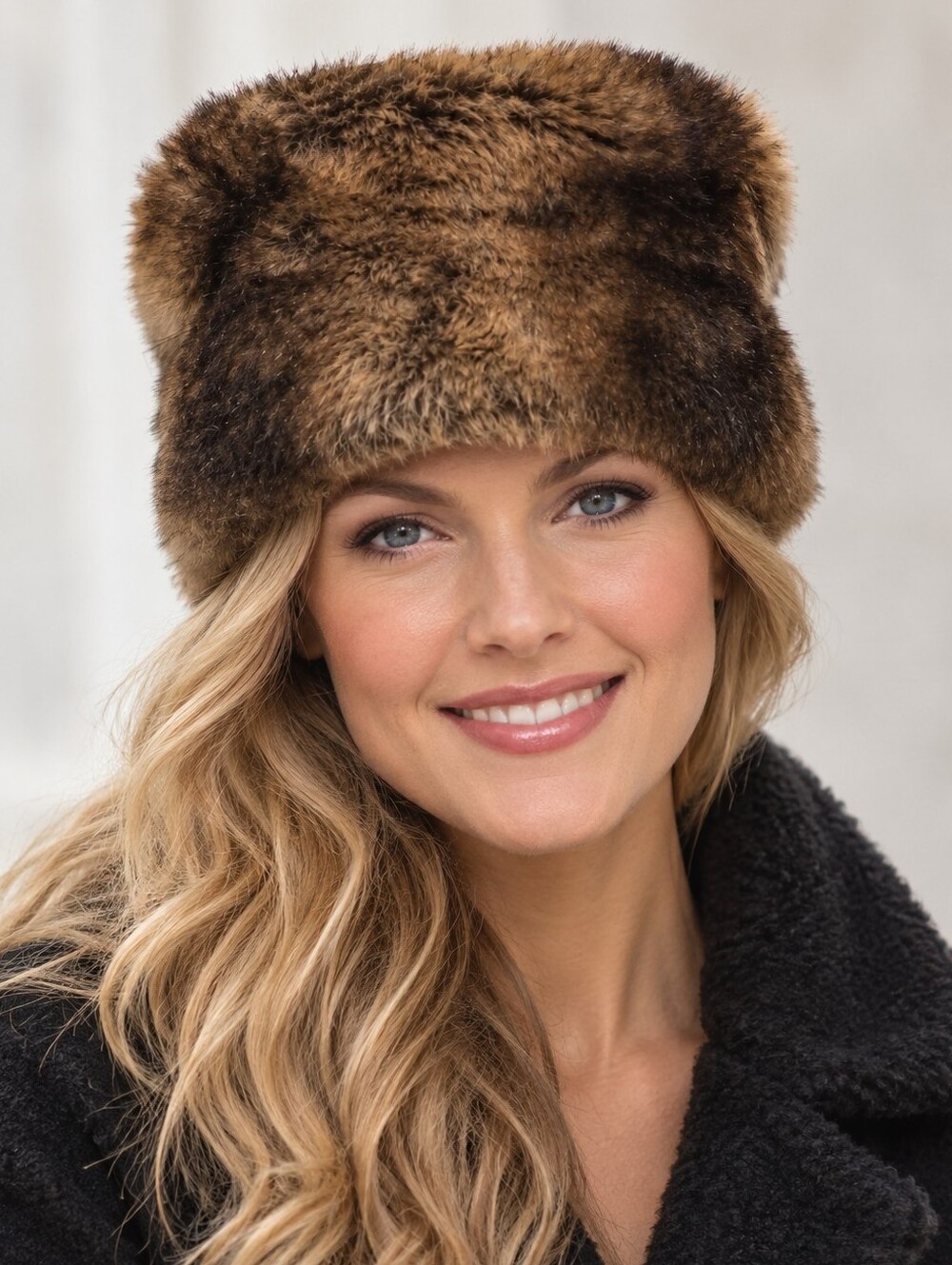 Faux Fur Hat!